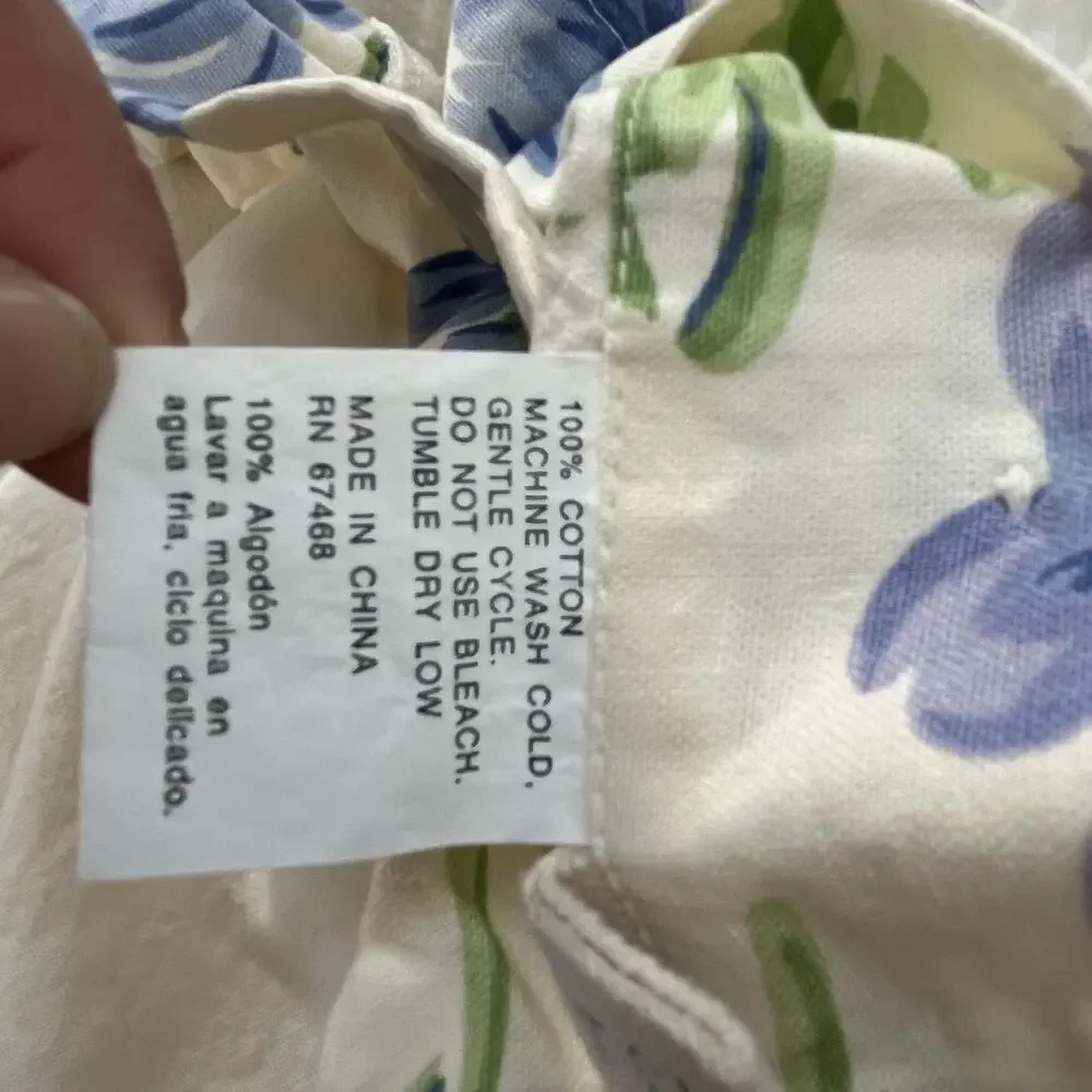 Vintage American Pacific Match King Duvet Cover & Pillow Shams Set